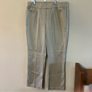 Lee Women's Style up Tan Pants size 16